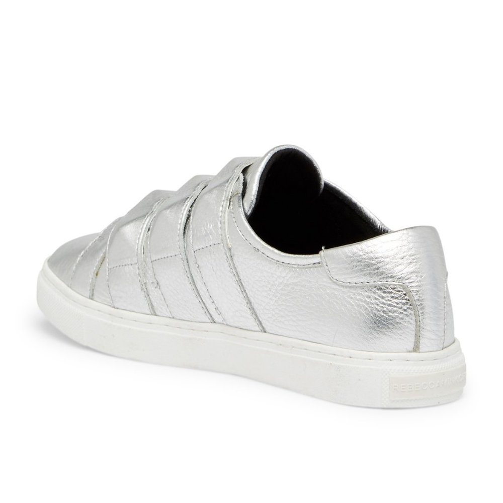 Rebecca Minkoff NEW Sneakers Stud Platform Designer Flats Shoe Leather🎉HP - Picture 3 of 12